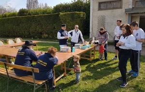 Apéritif pour se redonner des forces.