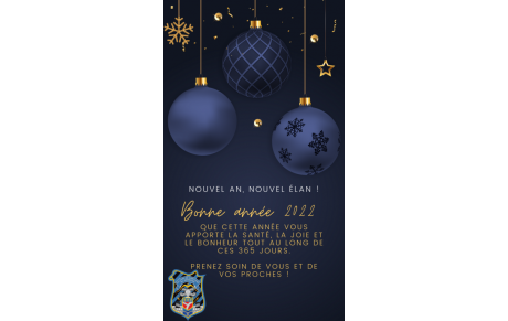 Joyeuse année 2022 !