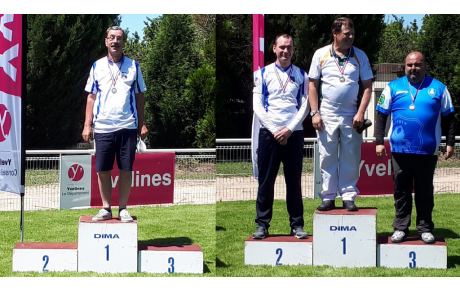 Deux médailles au CD TAE DI